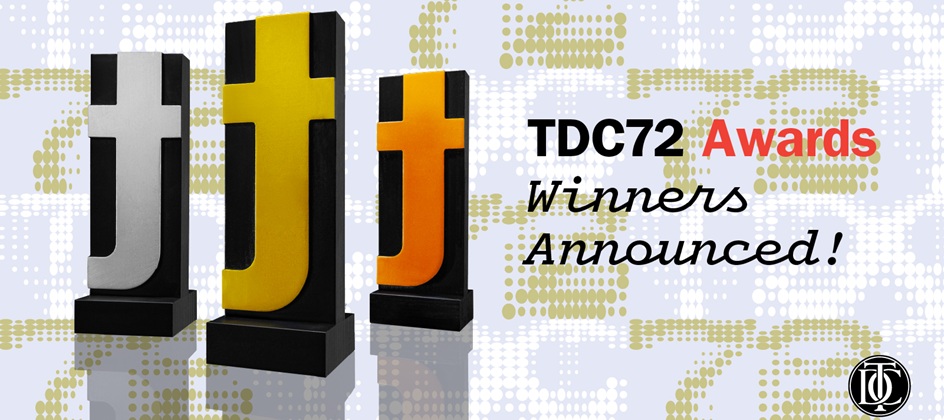 Type Directors Club announces first Type-High winners